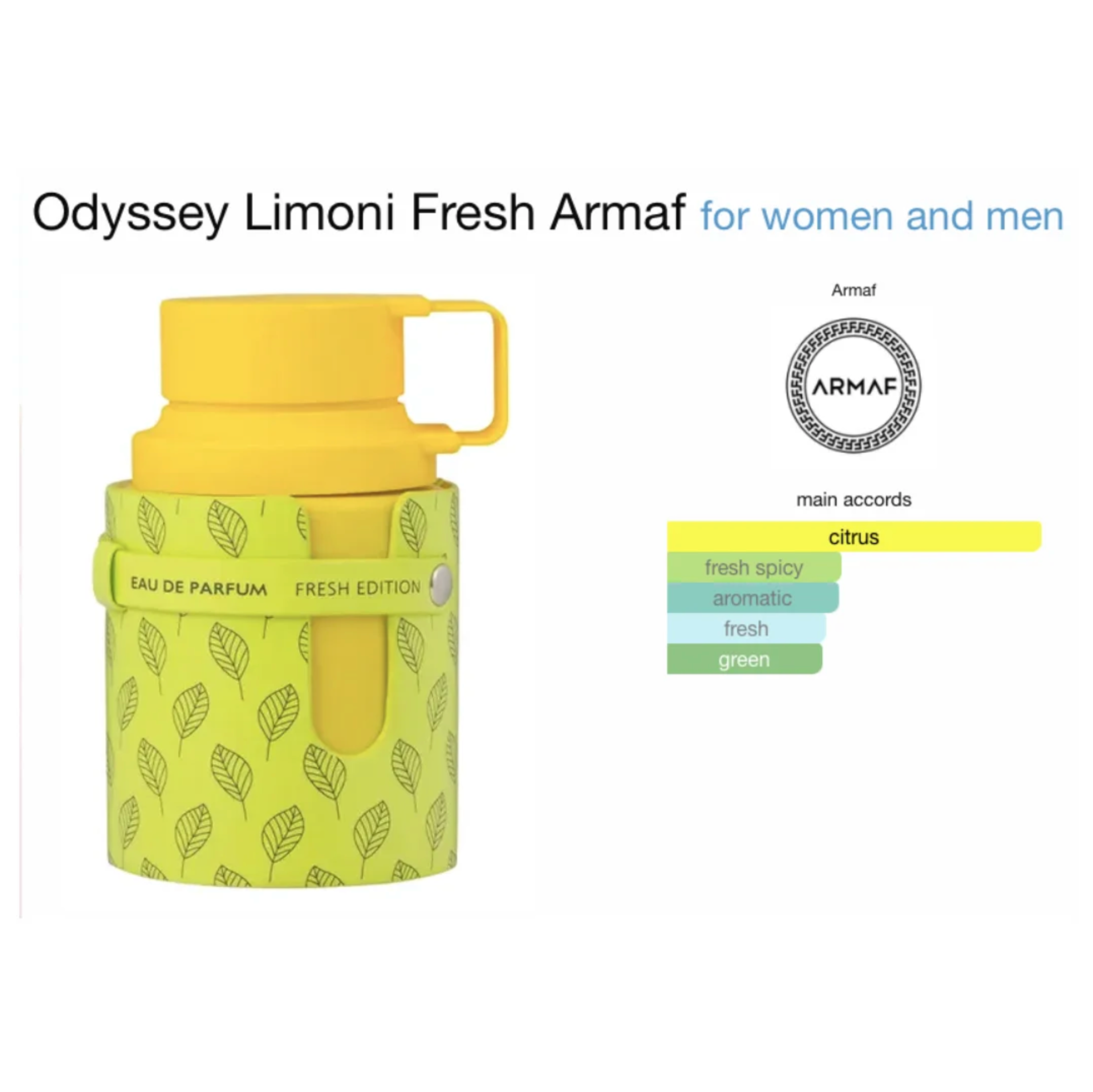 Odyssey Limoni Fresh (100ml EDP)