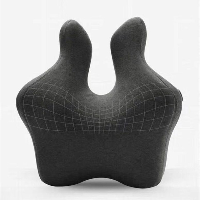 Back Cushion Memory Foam Car Seat Pillow Lumbar Support Back Massager Waist Cushion For Chairs Home Office Relieve