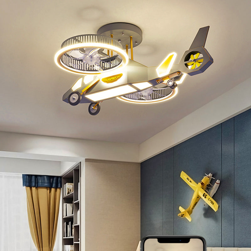 Eye Protection Boy Bedroom Lamps Are Simple And Modern.