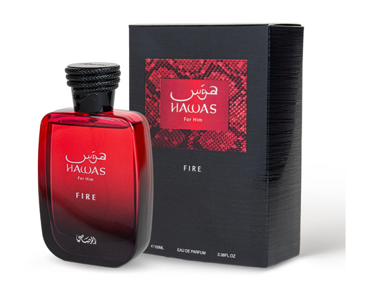 Rasasi Hawas Fire Eau de Parfum (100ml)