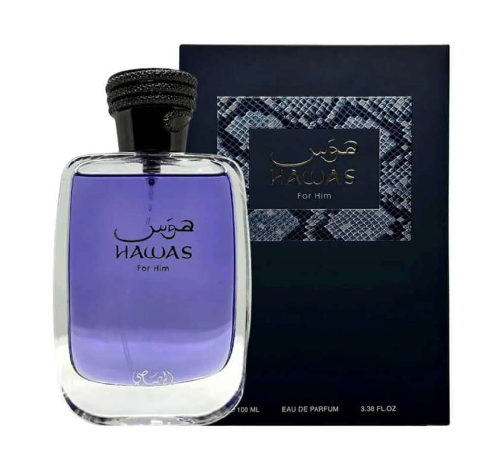 RASASI- Hawas for Him 100ml EDP  – The Essence of Fresh Power