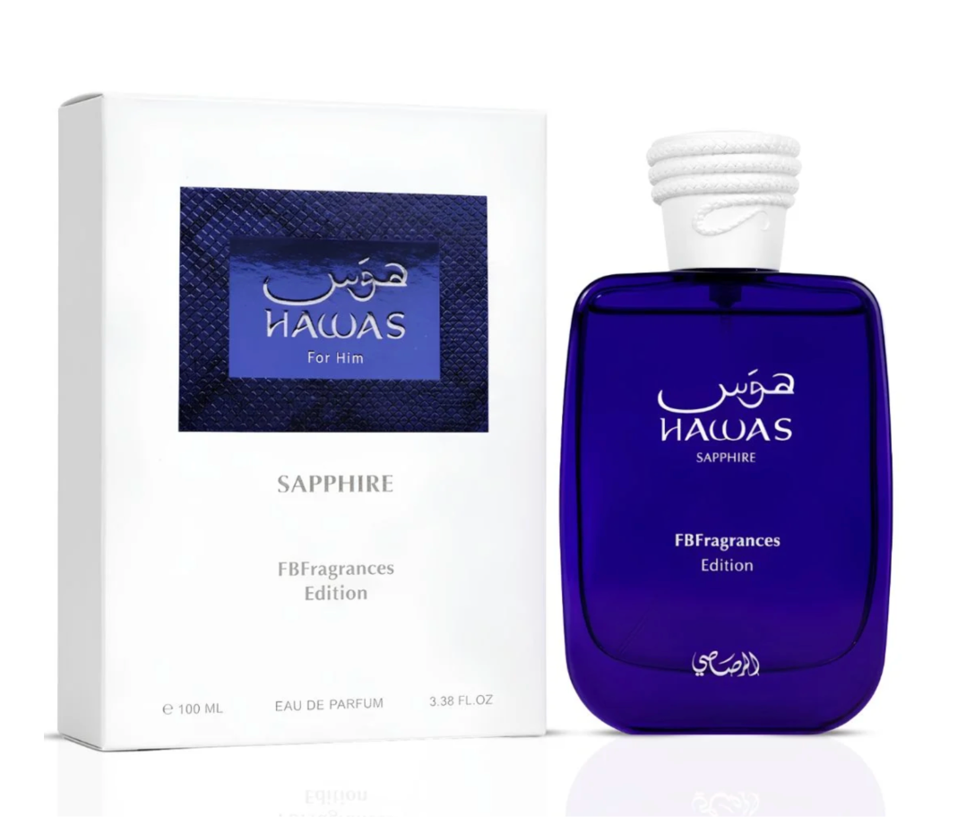 Hawas Sapphire FB Fragrance Edition EDP 100ml by Rasasi