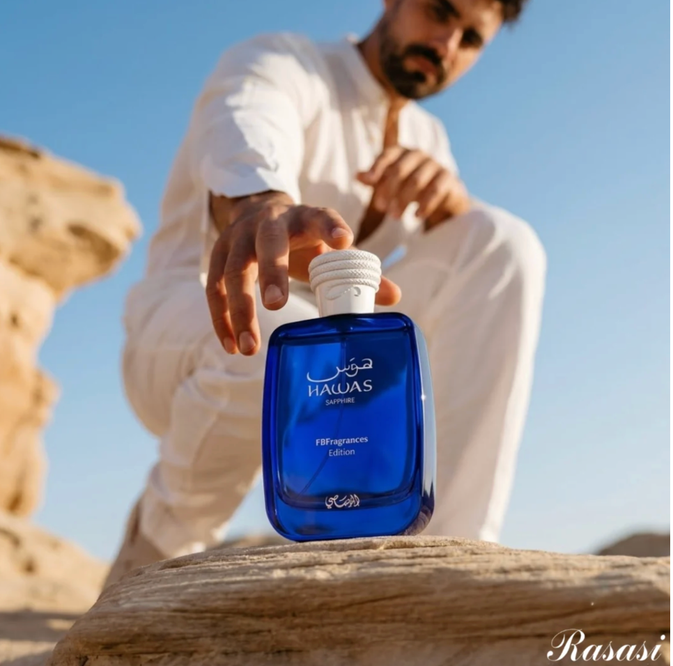 Hawas Sapphire FB Fragrance Edition EDP 100ml by Rasasi